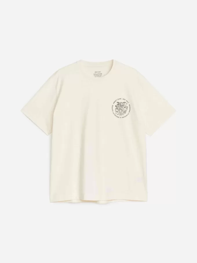 ARKET CAFÉ Camiseta Estampada ARKET CAFÉ Camiseta Estampada