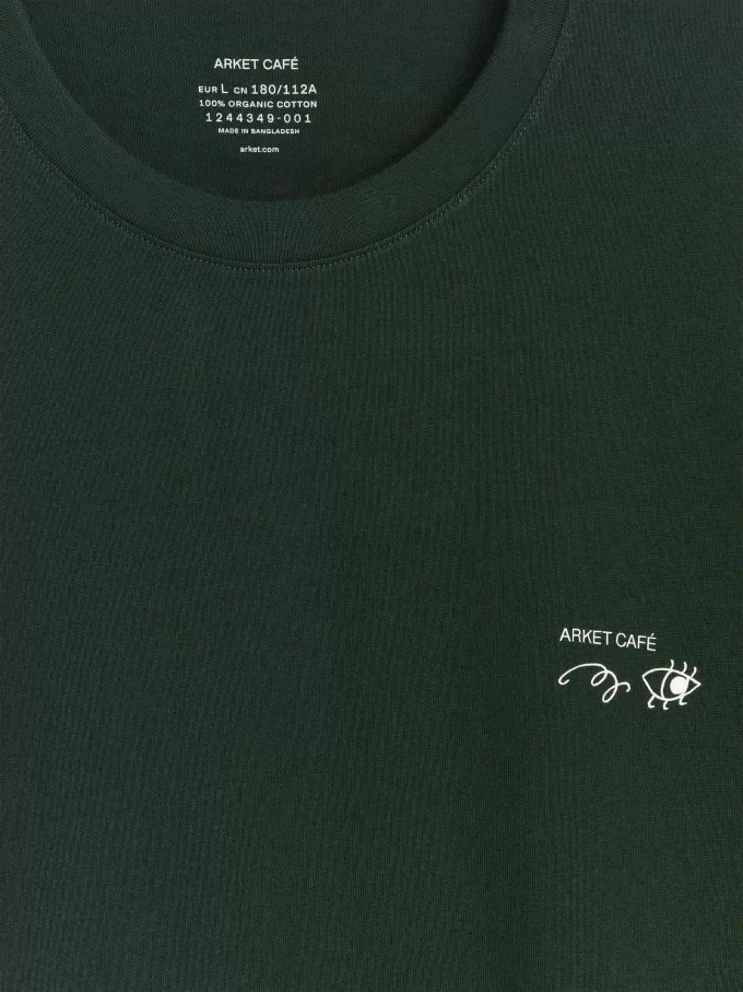 ARKET CAFÉ Camiseta Estampada ARKET CAFÉ Camiseta Estampada