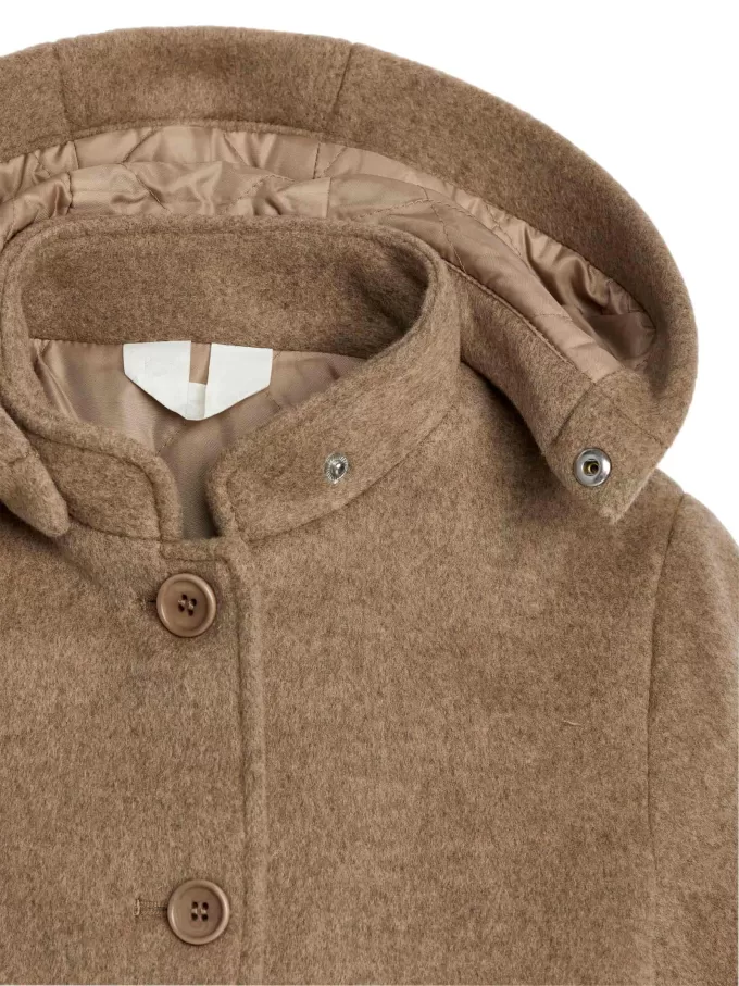 Abrigo de mezcla de lana Abrigo de mezcla de lana