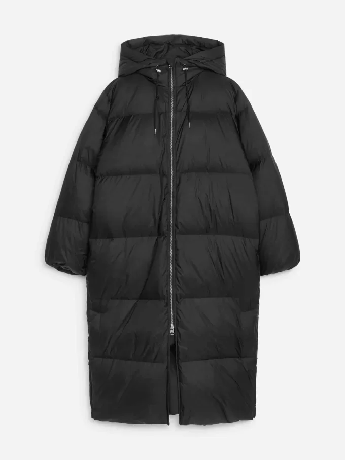 Abrigo largo de plumón reciclado Abrigo largo de plumón reciclado