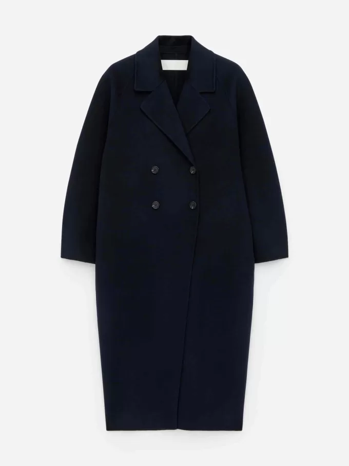 Abrigo oversize en mezcla de lana Abrigo oversize en mezcla de lana