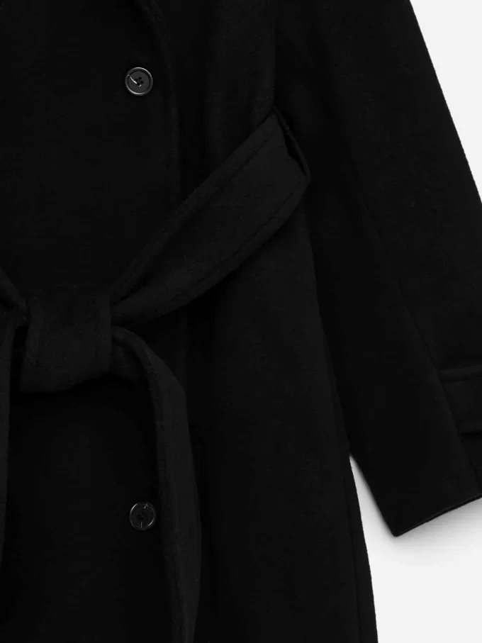Abrigo oversize en mezcla de lana Abrigo oversize en mezcla de lana