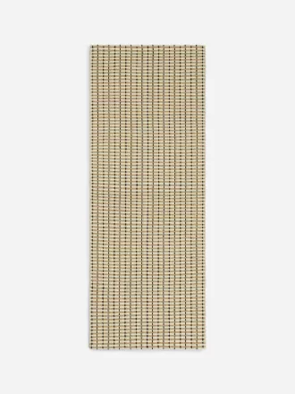 Alfombra de lana de yute 70 x 185 cm