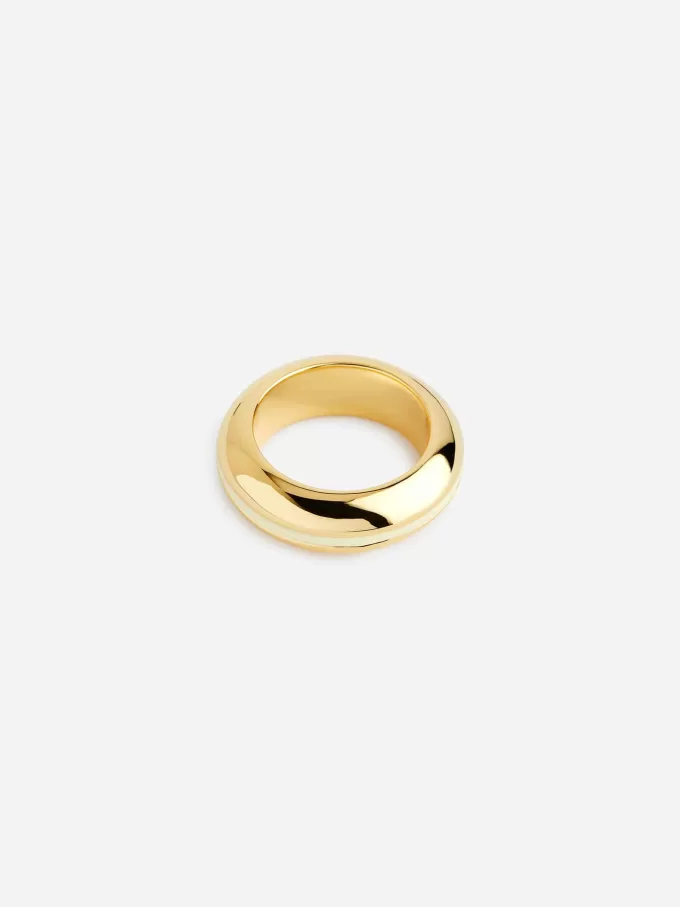 Anillo bañado en oro