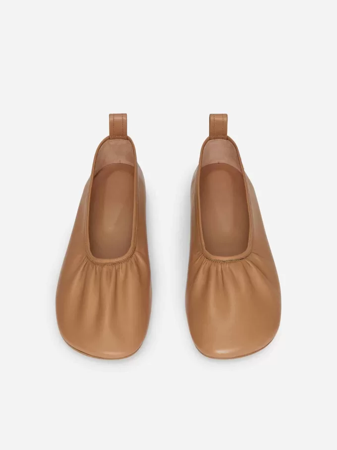 Bailarinas de cuero Bailarinas de cuero