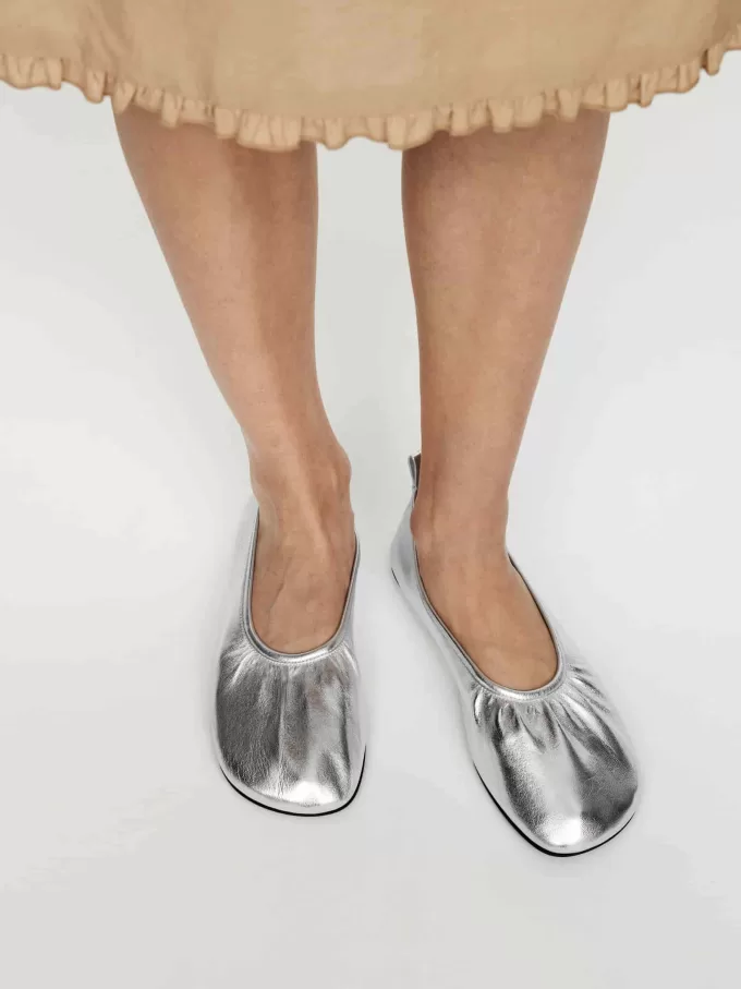 Bailarinas de cuero Bailarinas de cuero