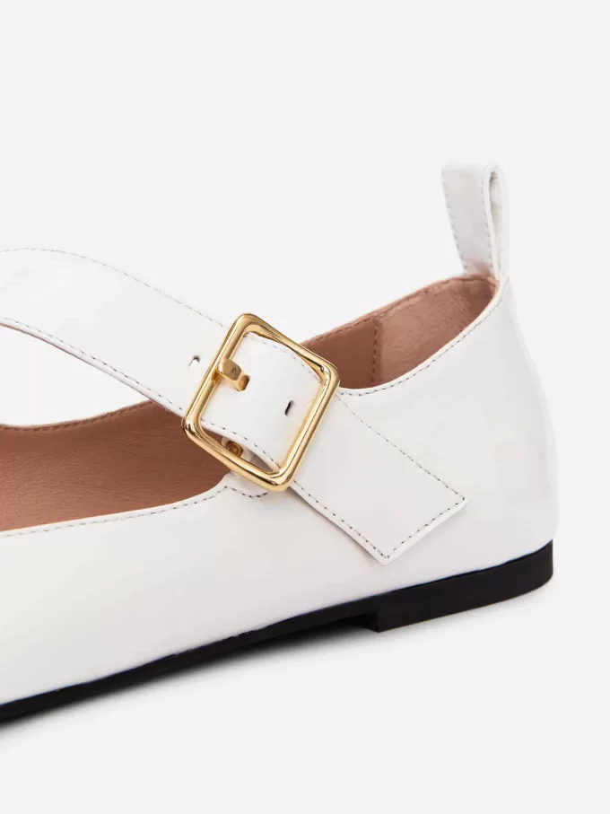 Bailarinas de piel lacada Bailarinas de piel lacada