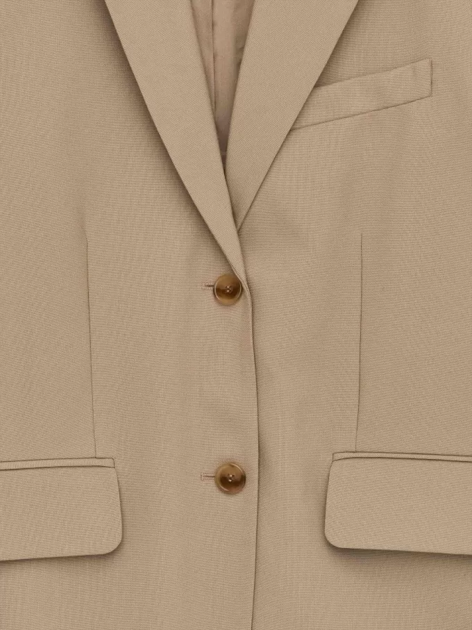 Blazer de lana extragrande Blazer de lana extragrande