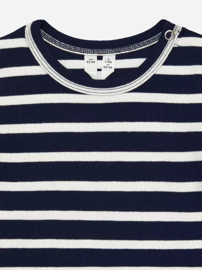 Body de canalé de manga larga Body de canalé de manga larga