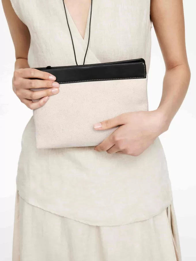 Bolso Lona-Piel