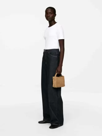 Bolso bandolera de ante