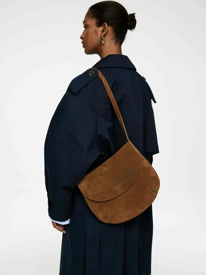 Bolso bandolera de ante Bolso bandolera de ante