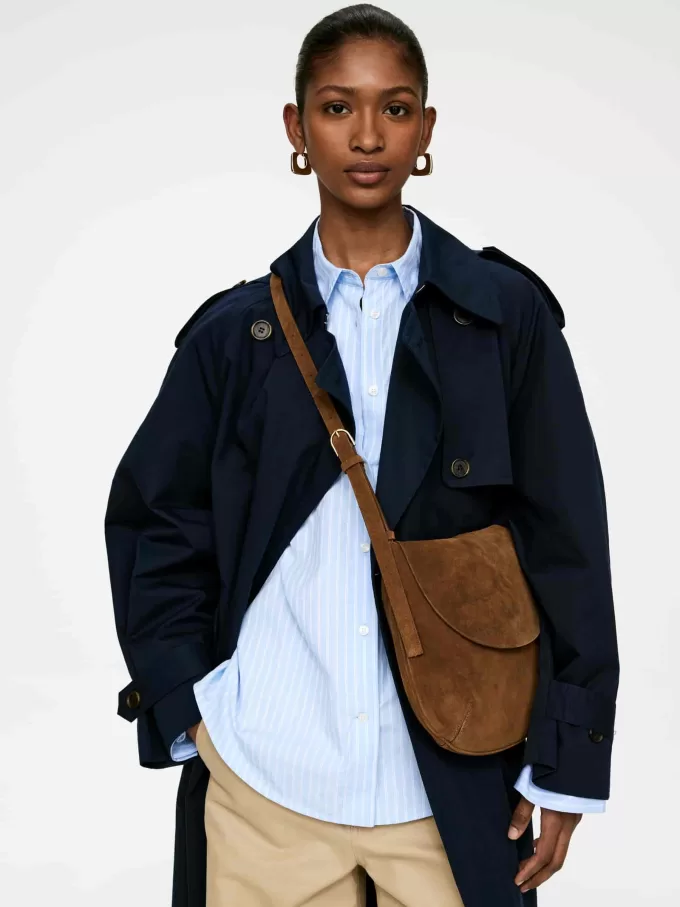 Bolso bandolera de ante Bolso bandolera de ante