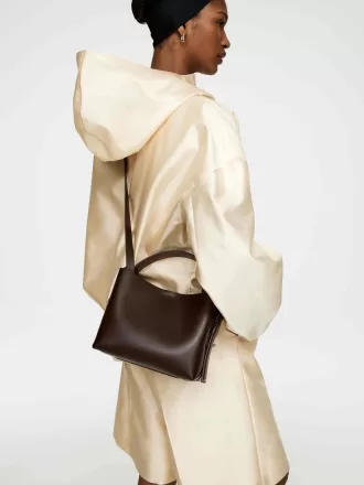 Bolso bandolera de cuero