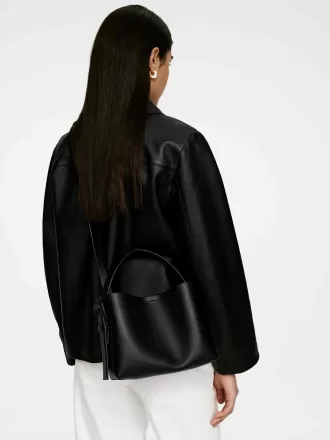 Bolso bandolera de cuero