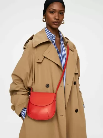 Bolso bandolera de cuero