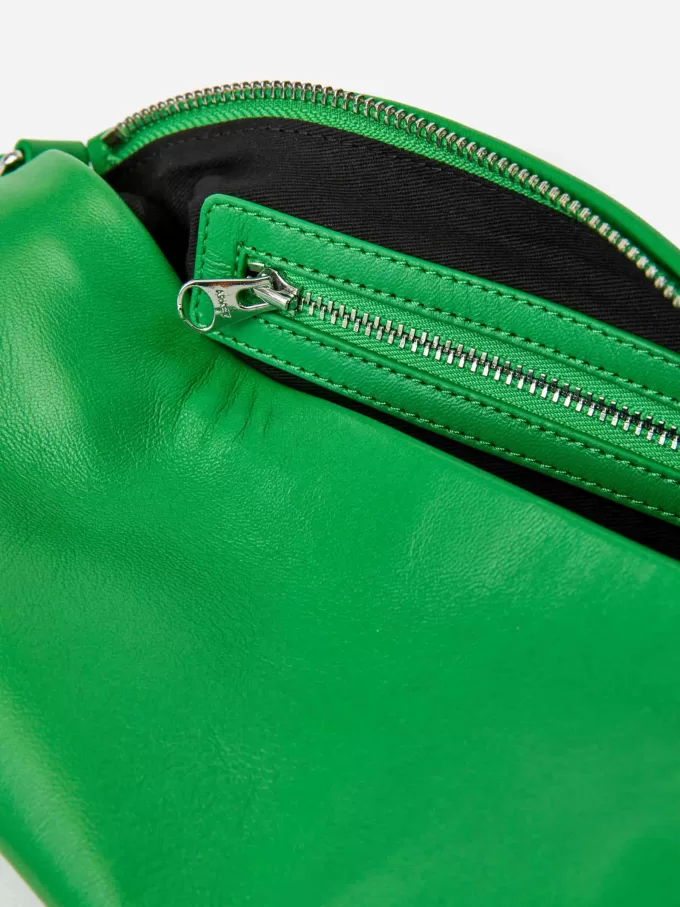 Bolso bandolera de cuero