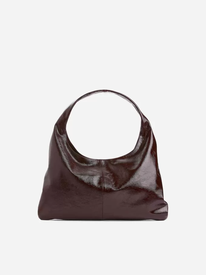 Bolso de cuero brillante Bolso de cuero brillante