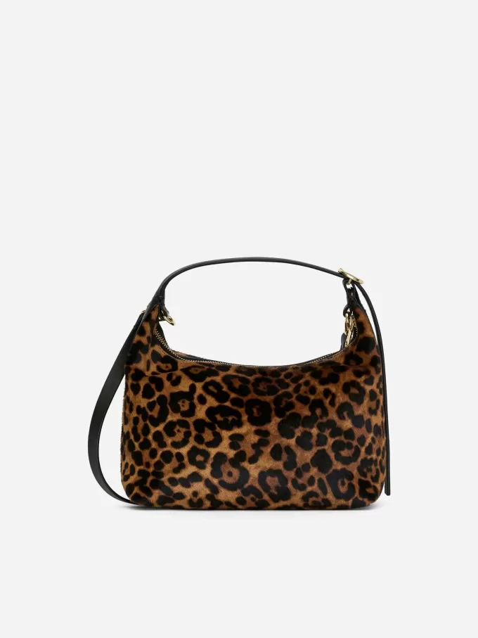 Bolso de cuero cuadrado