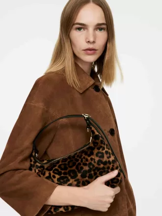 Bolso de cuero cuadrado Bolso de cuero cuadrado