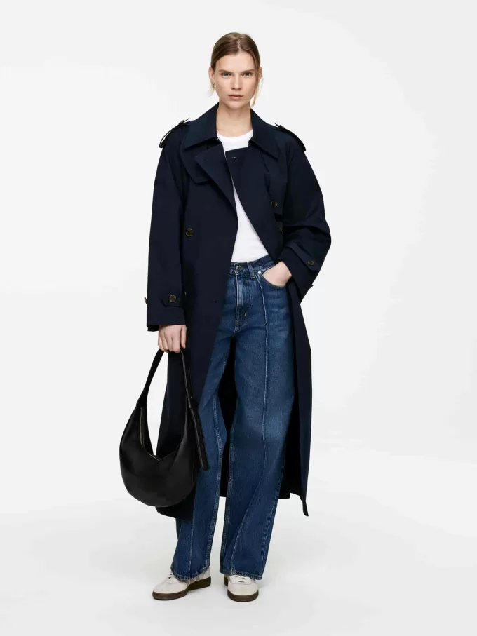 Bolso de hombro curvo de tamaño mediano Bolso de hombro curvo de tamaño mediano