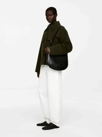 Bolso de hombro de cuero