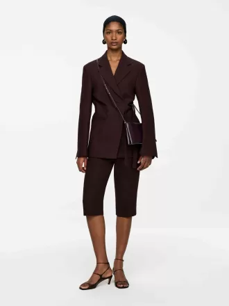 Bolso de hombro de cuero