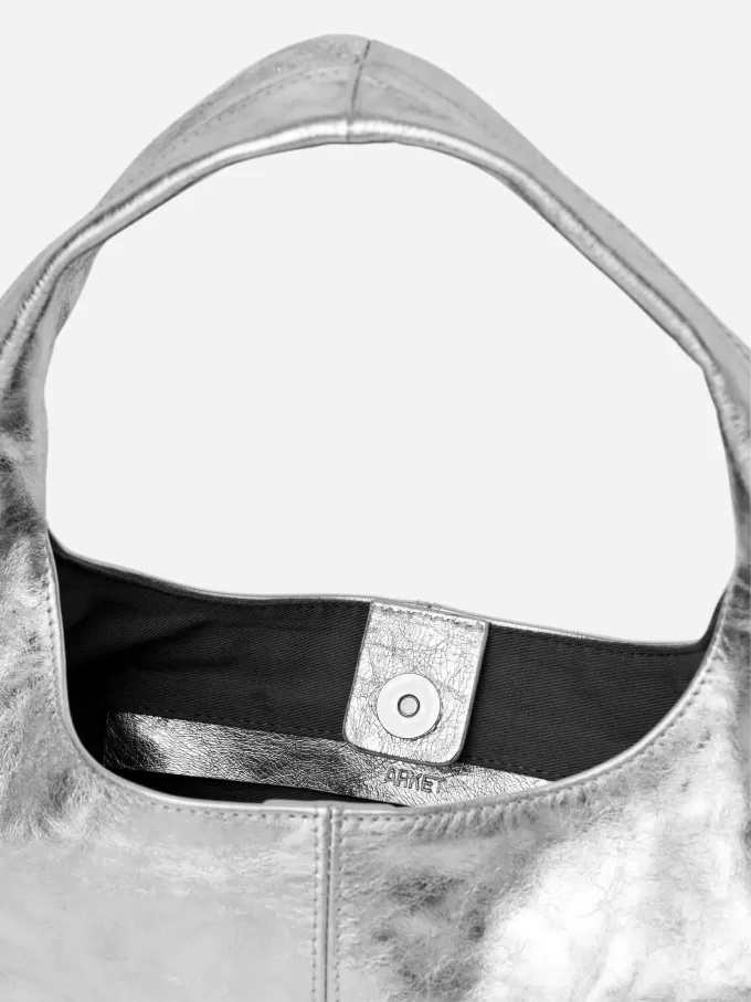 Bolso holgado de piel