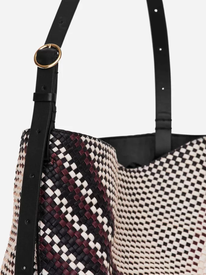 Bolso tote de cuero tejido Bolso tote de cuero tejido