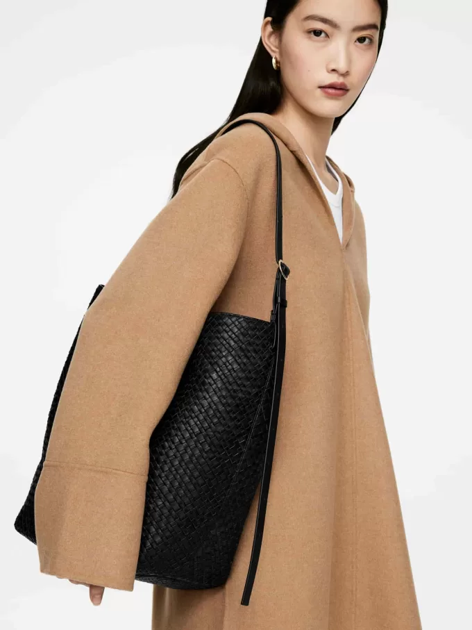 Bolso tote de cuero tejido Bolso tote de cuero tejido