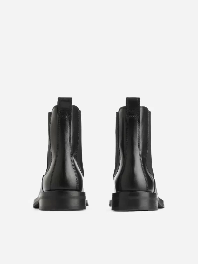 Botas Chelsea de cuero Botas Chelsea de cuero