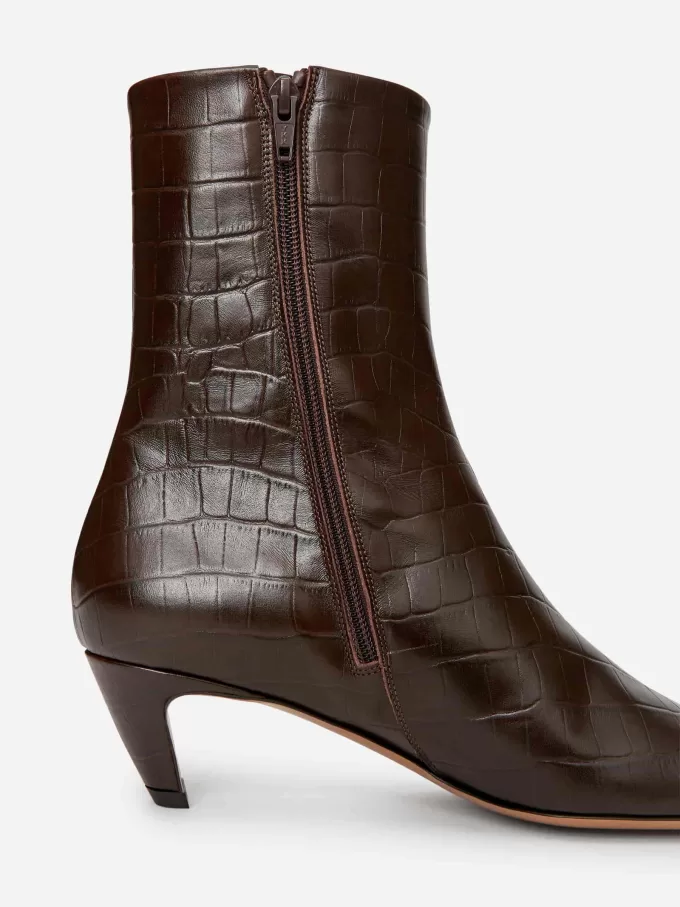 Botines con punta cuadrada Botines con punta cuadrada