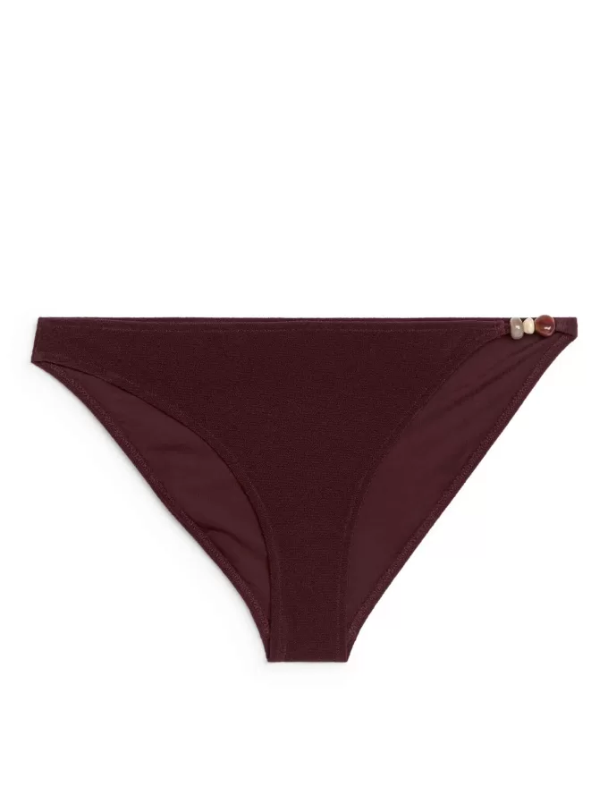 Braguita de bikini con detalle de cuentas Braguita de bikini con detalle de cuentas