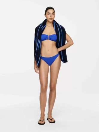 Braguitas de bikini texturizadas de cintura alta