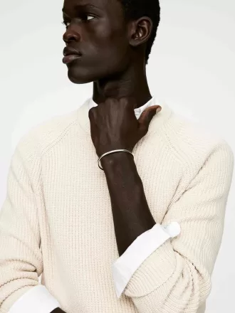 Brazalete de plata de ley