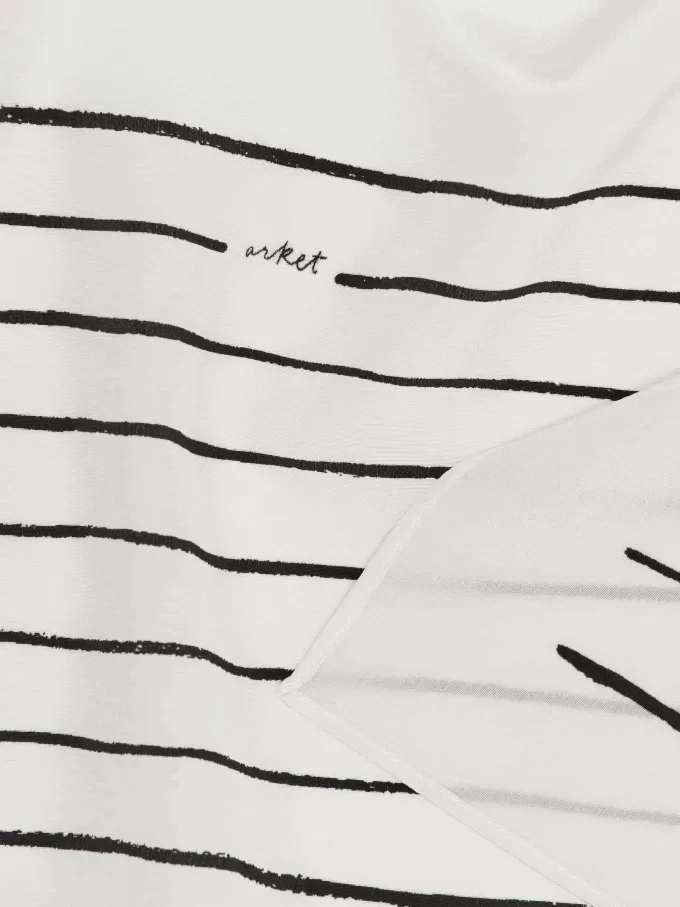 Bufanda de seda estampada