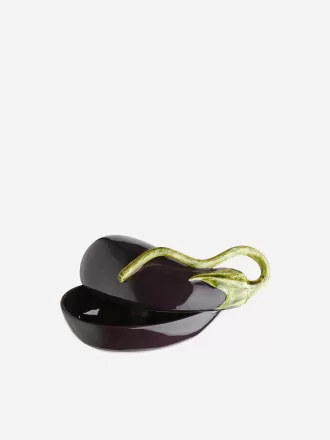 Caja Berenjena Bordallo Pinheiro