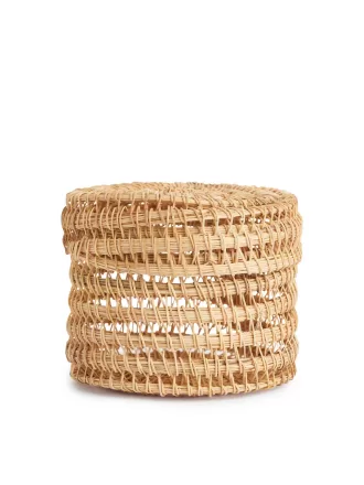 Caja de almacenamiento de palma 10 cm