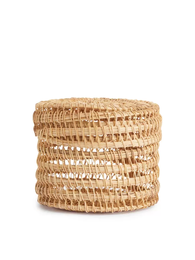 Caja de almacenamiento de palma 10 cm Caja de almacenamiento de palma 10 cm