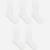 Calcetines Supima Canalé Algodón 5 Pares Calcetines Supima Canalé Algodón 5 Pares