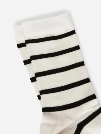 Calcetines de algodón a rayas