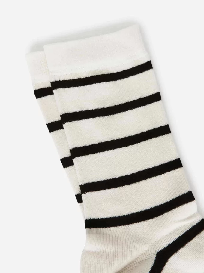 Calcetines de algodón a rayas Calcetines de algodón a rayas