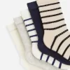 Calcetines de bebé de punto acanalado, 5 pares Calcetines de bebé de punto acanalado, 5 pares