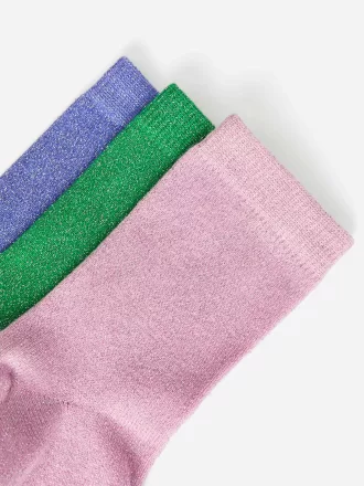 Calcetines de lúrex