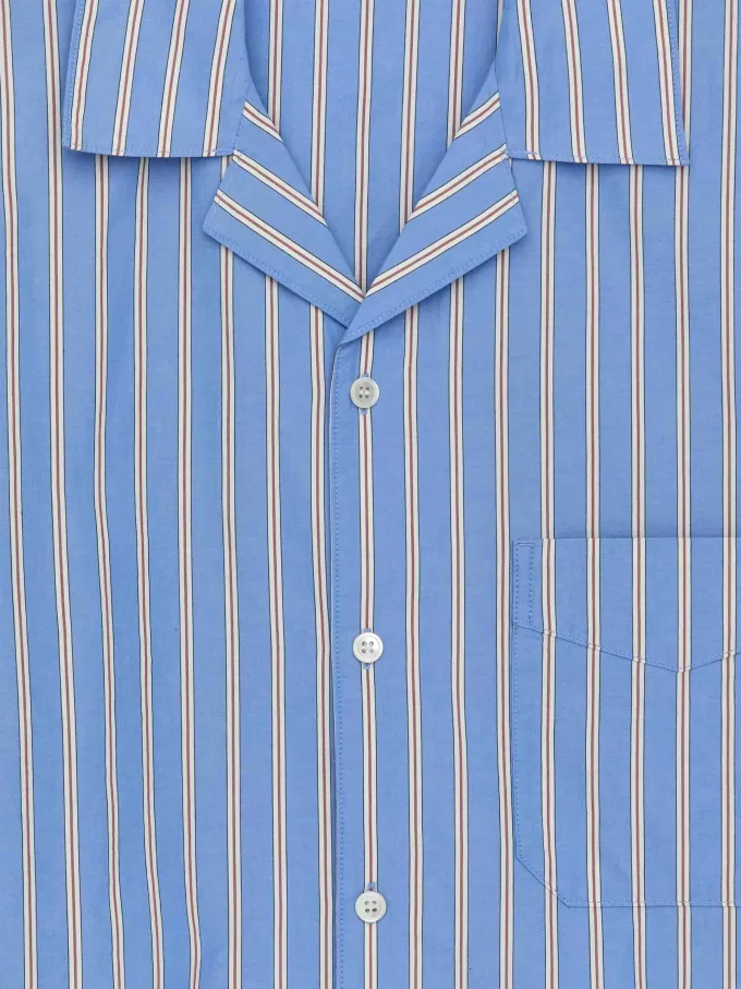 Camisa De Pijama De Popelina Camisa De Pijama De Popelina