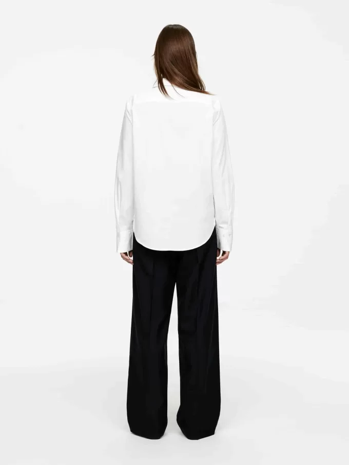 Camisa De Popelina Regular Fit Camisa De Popelina Regular Fit