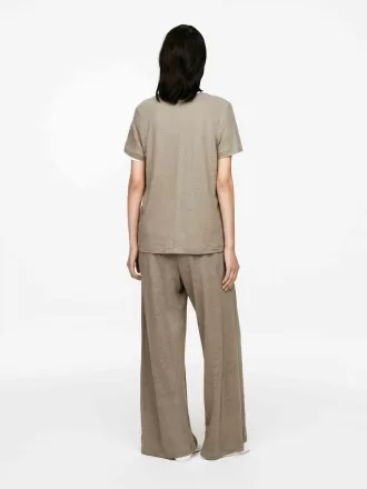 Camisa De Punto De Lino