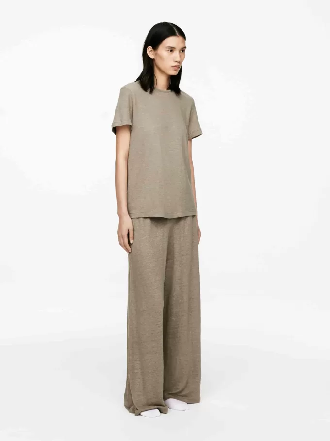 Camisa De Punto De Lino Camisa De Punto De Lino