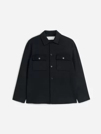 Camisa Doble Mezcla Lana