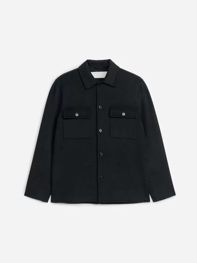 Camisa Doble Mezcla Lana Camisa Doble Mezcla Lana